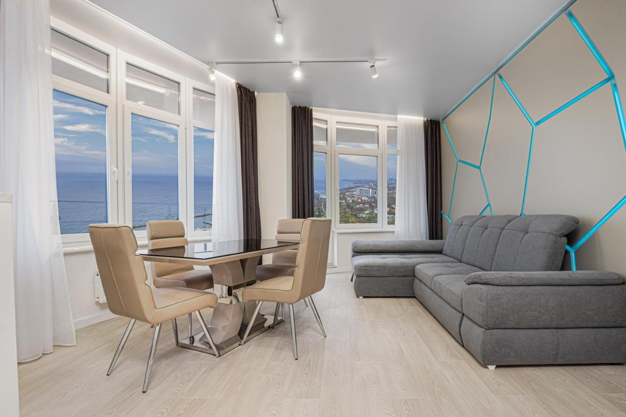 Pearl 45 Panoramic Sea View Apartment Odessa Extérieur photo